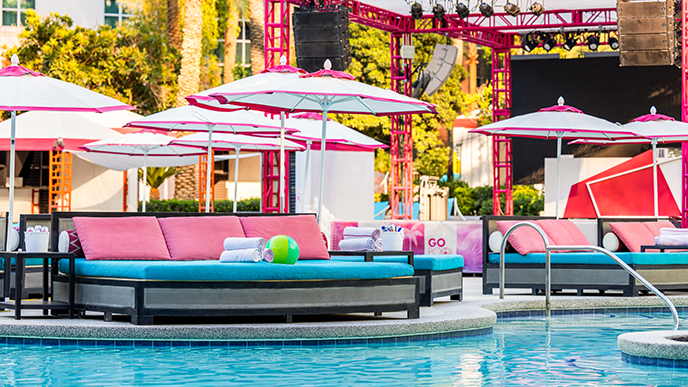 Beach Club Pool at Flamingo - Las Vegas: Get the Detail of Beach Club Pool  at Flamingo on Times of India Travel